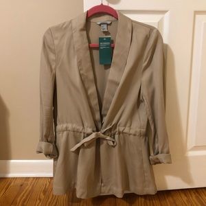 NWT H&M Tan Relaxed Fit Blazer - Size 6